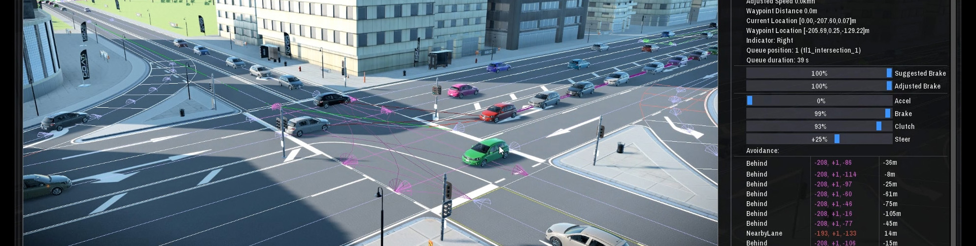 Real-Time Traffic Simulation Technology